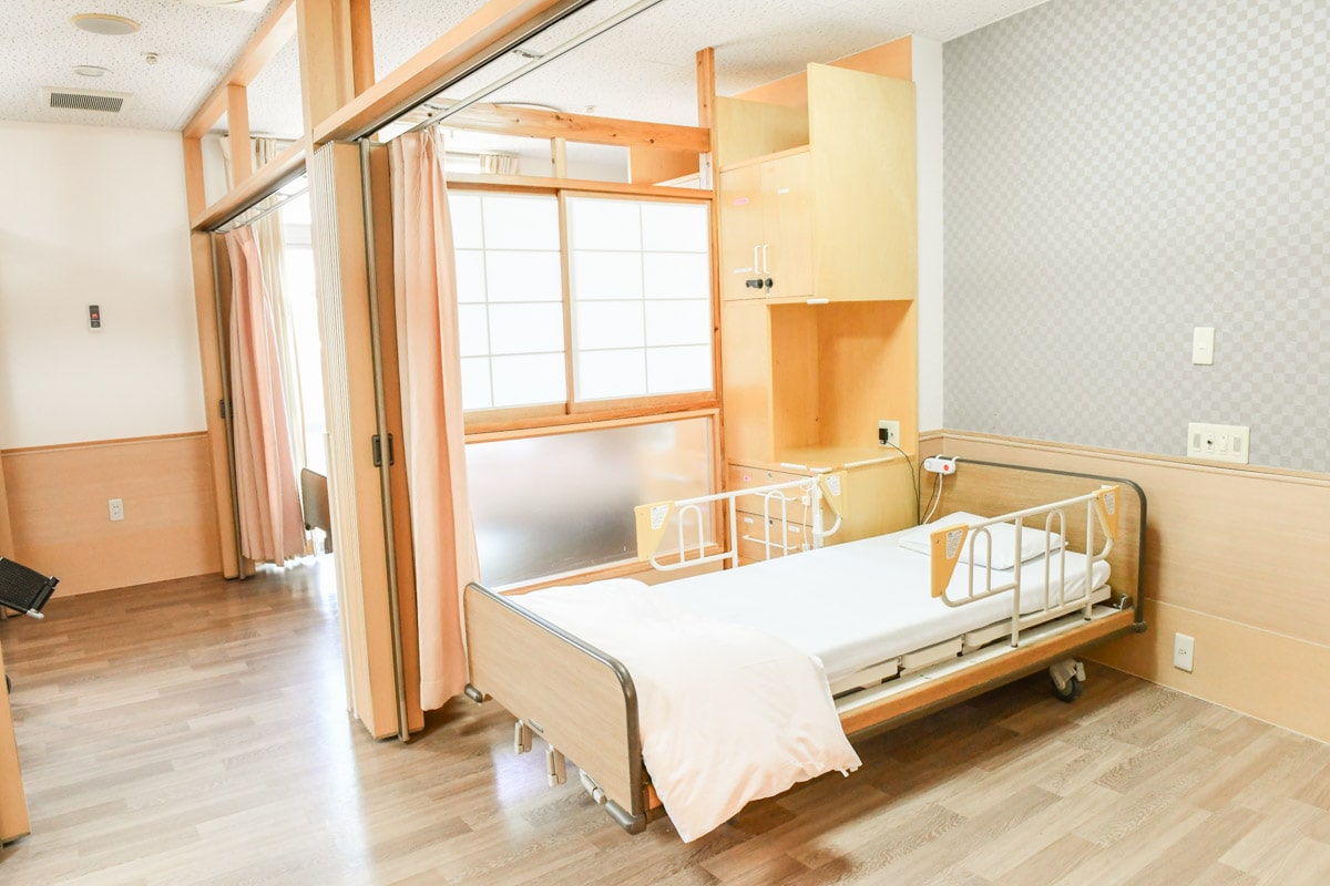 まどかの郷の宿泊する部屋